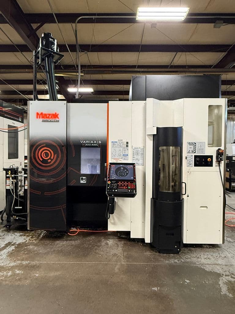 2018 Mazak Variaxis i-300 AWC 5-Axis CNC Vertical Machining Center
