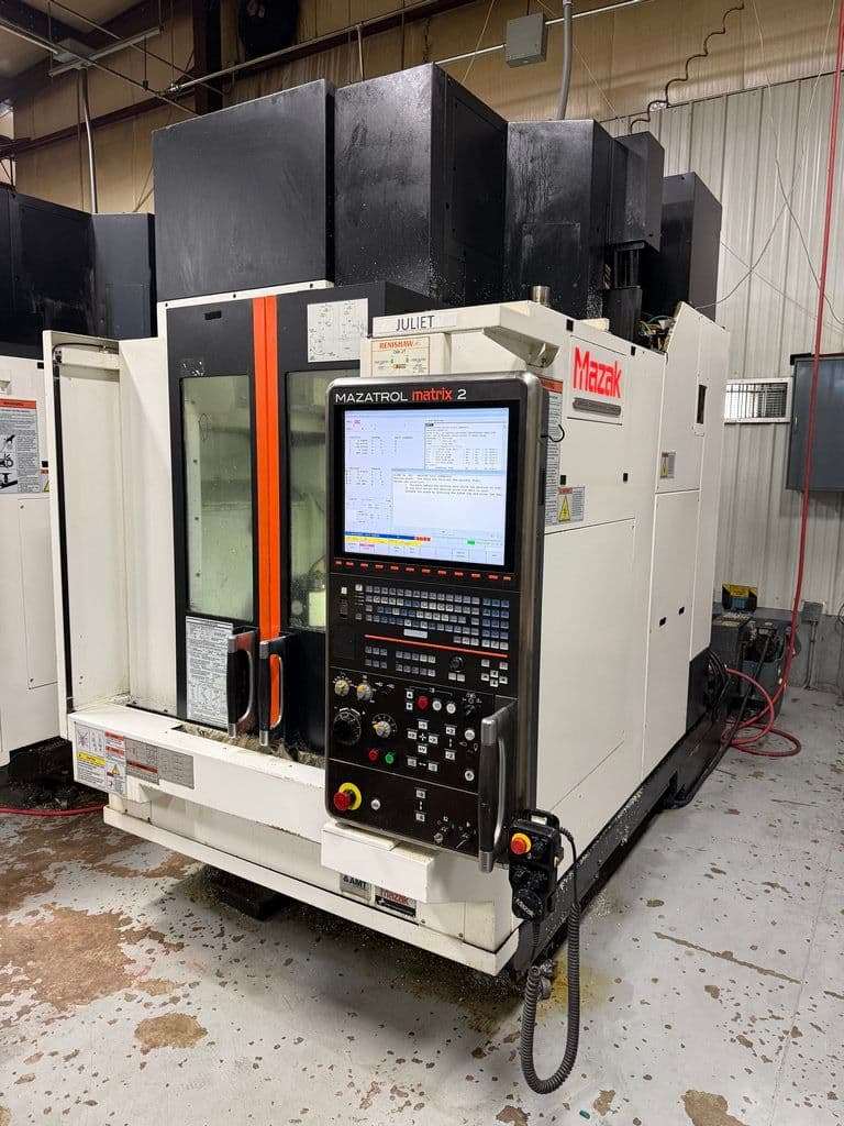 2012 Mazak VCC 5X 20K 5-Axis CNC Vertical Machining Center