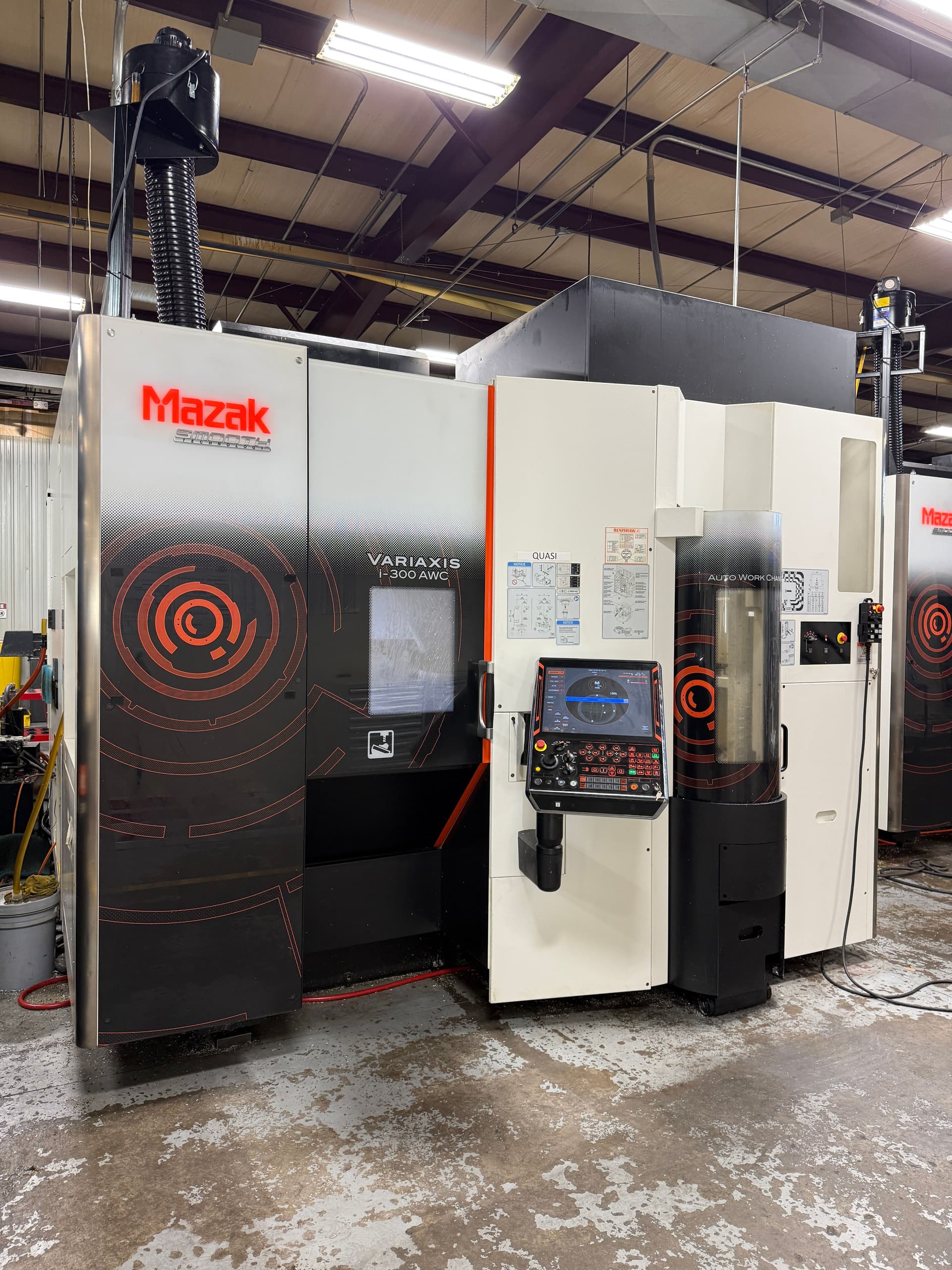 2020 Mazak Variaxis i-300 AWC 5-Axis CNC Vertical Machining Center